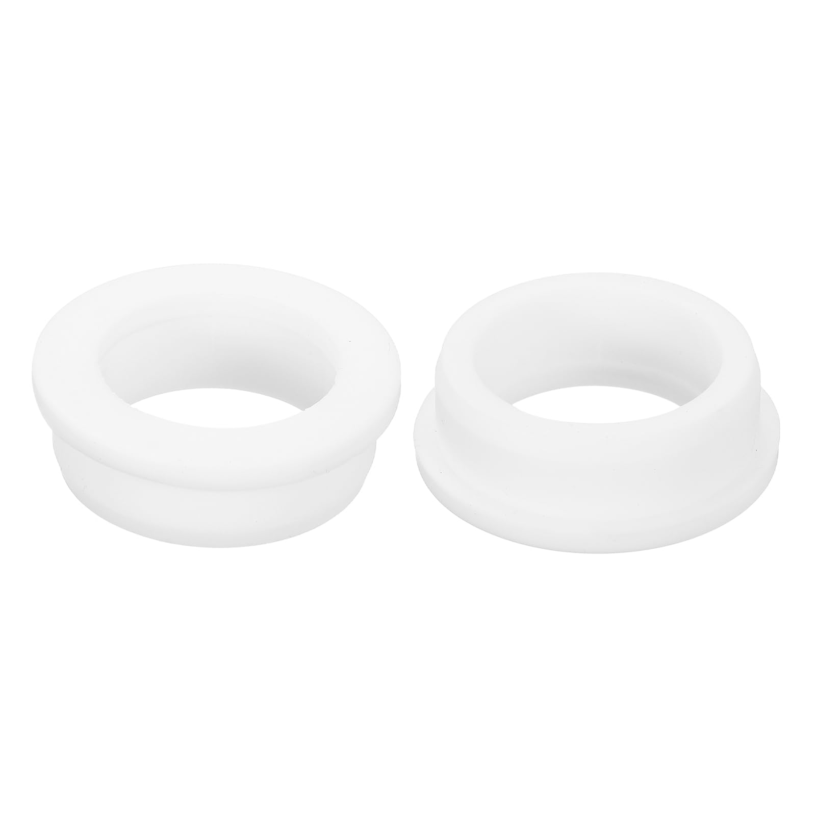 Œillet en caoutchouc contre l'usure des fils électriques silicone blanc 42mm lot de 2