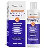 HyperHair Psoriasis Shampoo (8.45 Fl Oz), Medicated Shampoo with Salicylic Acid & Coconut Oil for Scalp Psoriasis, Seborrheic Dermatitis, Folliculitis & Dandruff, Anti-Itch, Flake-Free