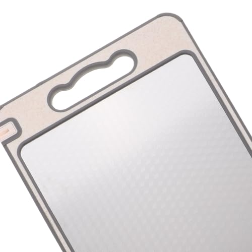 Tabla de cortar de cocina de acero inoxidable resistente y multifuncional 4