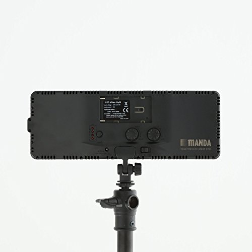 Amazon | 撮影用LED照明 色温度可変 15w横長LEDライトパッド LED-150V