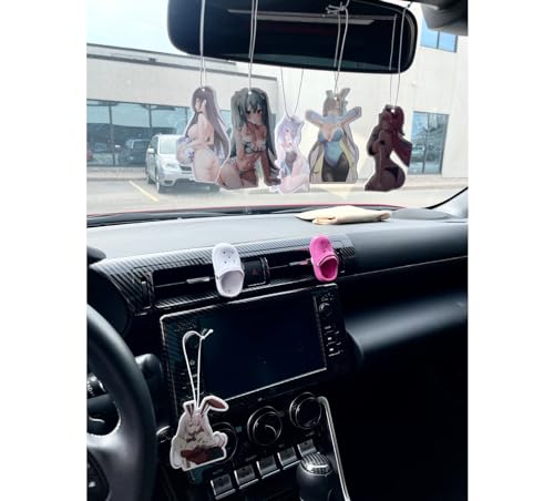Image of 3 Pack Car Air Freshener Sexy, Cars Accessories Sexy for Women Girls And men, Funny Decor Hanging Fresheners Car Interior Room Decorations, for Gift