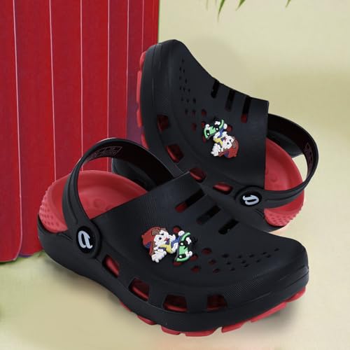 Image of DOCTOR EXTRA SOFT Unisex-Child Kids Classic Ultra Soft Clogs /Sandals with Adjustable Back Strap| Comfortable & LightWeight| Stylish & Anti-Skid| Indoor & Outdoor Casual Sports Mules Boys & Girls D-514