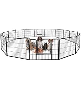 ForoGore Hunde-Laufgitter Anker – 4 Stück, Wand-zu-Zaun Verbinder, Für Innen & Außen, Bis 50 Pfund