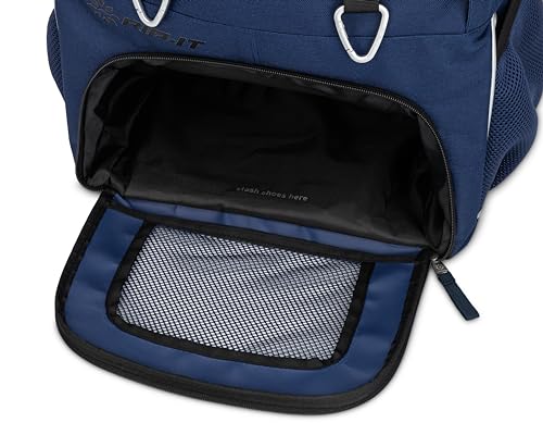 RIP-IT Women's Essentials Volleyball Backpack 2.0 - Mesh Ball Bag Included - Equipment Bag with Separate Shoe Compartment - Navy by RIP-IT - Used condition - Image 3
