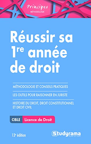 Télécharger Réussir sa 1re année de droit Livre PDF Gratuit