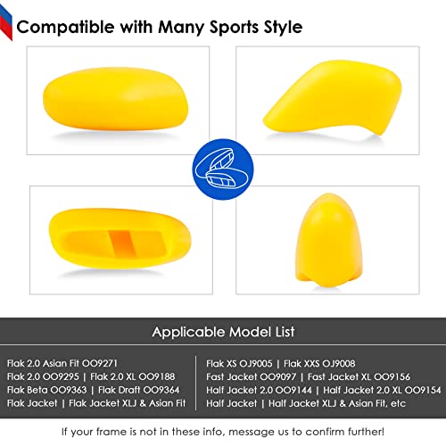Image of BLAZERBUCK Replacement Nose Pads Piece for Oakley Bisphaera OO9400