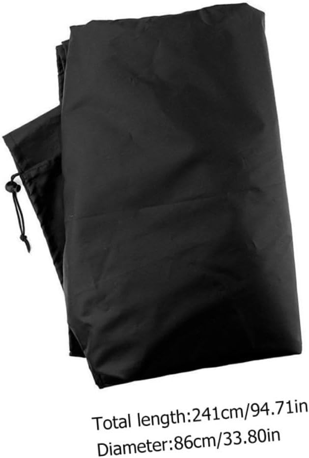 Stand-up Patio Heater Cover Easy Install Durable for Outdoor Weatherproof Cover