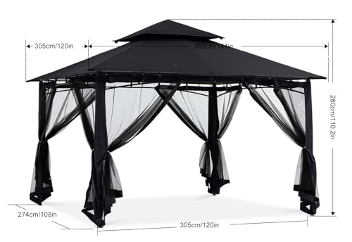 Consejos y comparativas para Comprar Gazebo para jardin del mes. 18 Imagen adicional