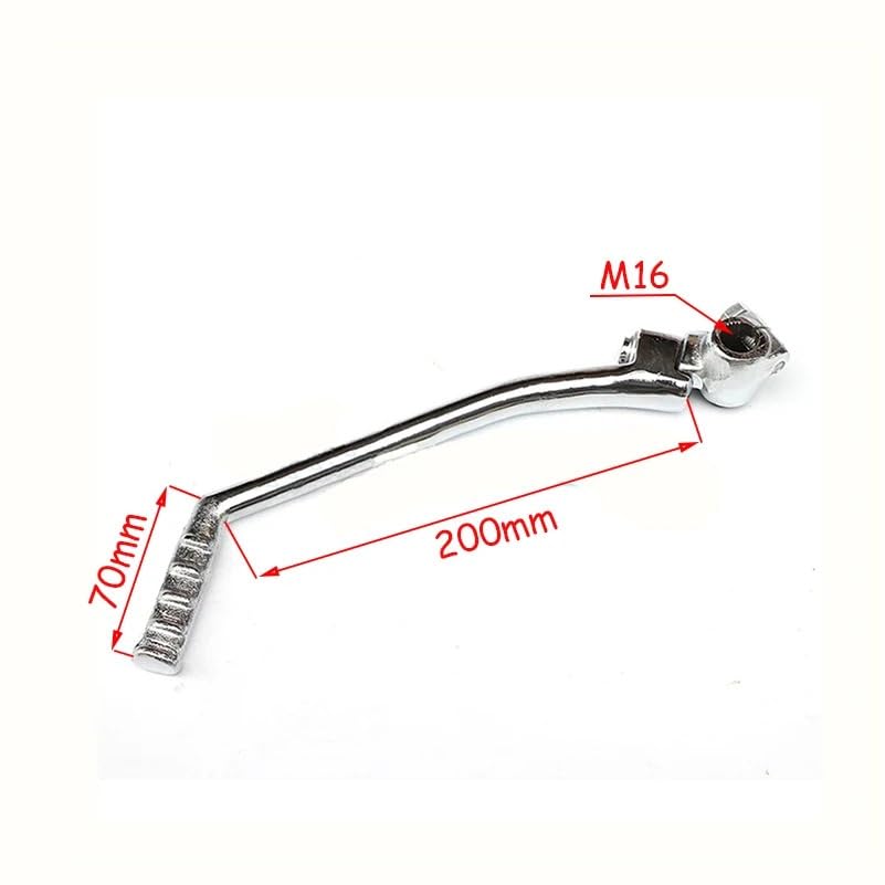 Levier kick de démarrage pour moto universel de 16 mm de diamètre