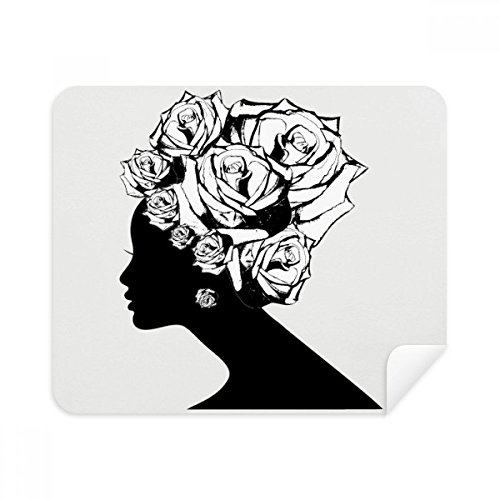 Nettoyeur d'écran de téléphone portable pour le bureau et les déplacements, chiffon suède 2Pcs