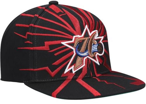Mitchell & Ness Philadelphia 76ers Earthquake Snapback miniatura 1