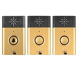 Mobiele deurtelefoon, met verstelbare luidspreker Batterijgevoed toegangscontrolesysteem Intercom deurbel, Indoor…