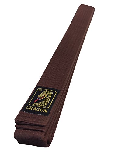Karategürtel Judogürtel Budogürtel Dragon Braun 100% Baumwolle (260) Cover