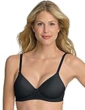 Hanes Women's Comfort Shape Concealing Petals Wire Free Bra, Black, 40B