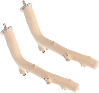 Mipcase 2 Pçs Rede Para Animais De Estimação Poleiro De Pássaro Brinquedos De Mastigar Papagaio Suporte De Descanso De Papagaio Suporte De Papagaio Poste De Pé Suprimentos Para Papagaio