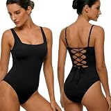 Morbido tessuto elasticizzato con imbottitura: realizzato in morbido tessuto elastico con coppe imbottite rimovibili per un supporto leggero e comodo da indossare durante tutto il giorno.