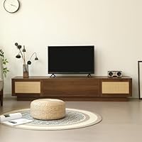 Amazon｜テレビ台 ローボード ラタン調 北欧 おしゃれ 幅150cm/180cm