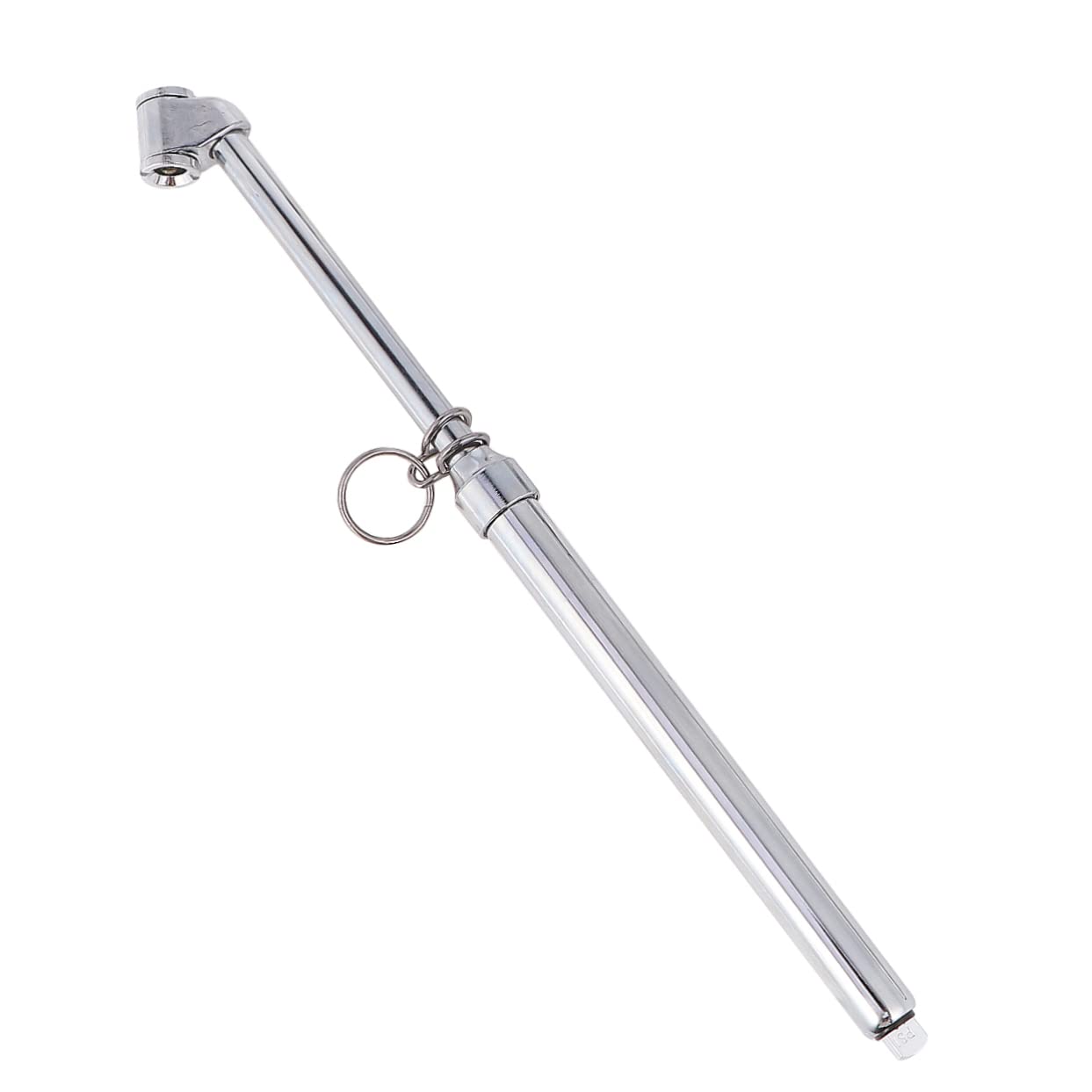 PRETYZOOM 1 PC Barometer Checker Gauge Tire Bike Portable Stem Pressure Automotive Wheels Motorcycle Car Air Gage Silver