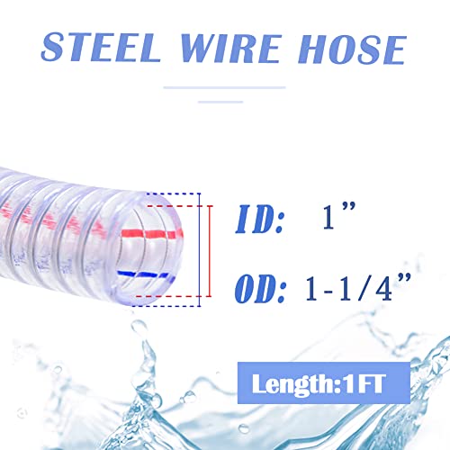 Manguera cristal 1 pulgada Marca QuQuyi (2)