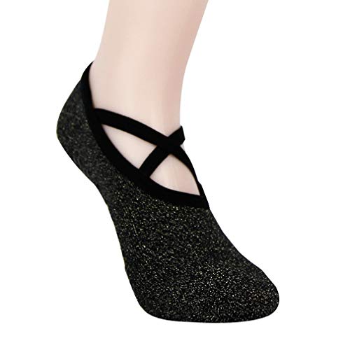 08 Pares Meias Para Pilates Yoga Meditação Casual Academia Treino