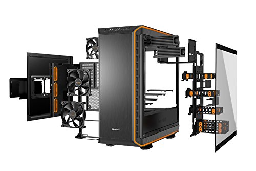 be quiet! Dark Base Pro 900 rev. 2 Full-Tower Nero, Arancione