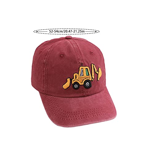 Cartoon Caps Car Boys Hat Children Baseball Summer Girls Trucker Kids Sun Kids Hat Toddler Snow Hat3