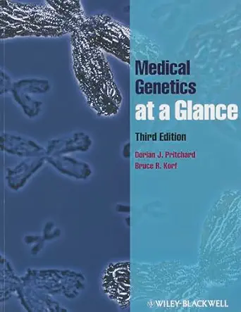 Medical Genetics at a Glance 3rd Edition book cover