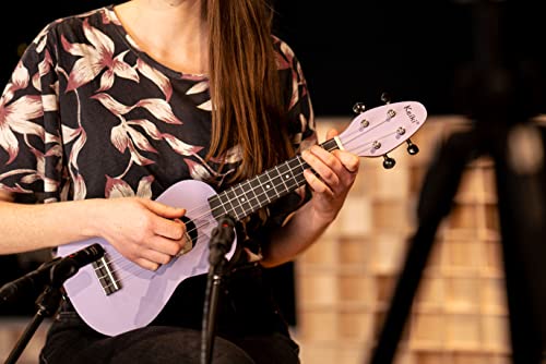 Ortega Guitars Ukulélé Soprano violet – Keiki K2 – Kit de démarrage incluant Accordeur, Courroie, 5 Médiators Medium et… - Les Beatles, Paul McCartney, John Lennon, RIngo Starr, George Harrison Ortega Guitars Ukulélé Soprano violet - Keiki K2 - Kit de démarrage incluant Accordeur, Courroie, 5 Médiators Medium et… – Image 7