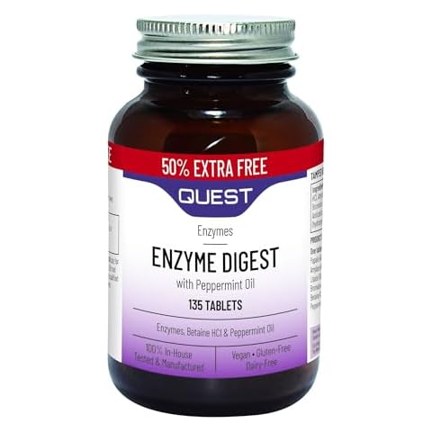 Quest Enzyme Digest with Peppermint Oil Tablets Cover
