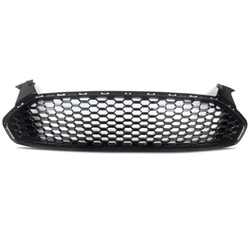 Calandre nid d'abeille noir brillant pour pare-choc Ford Mondeo Fusion 2013-2017