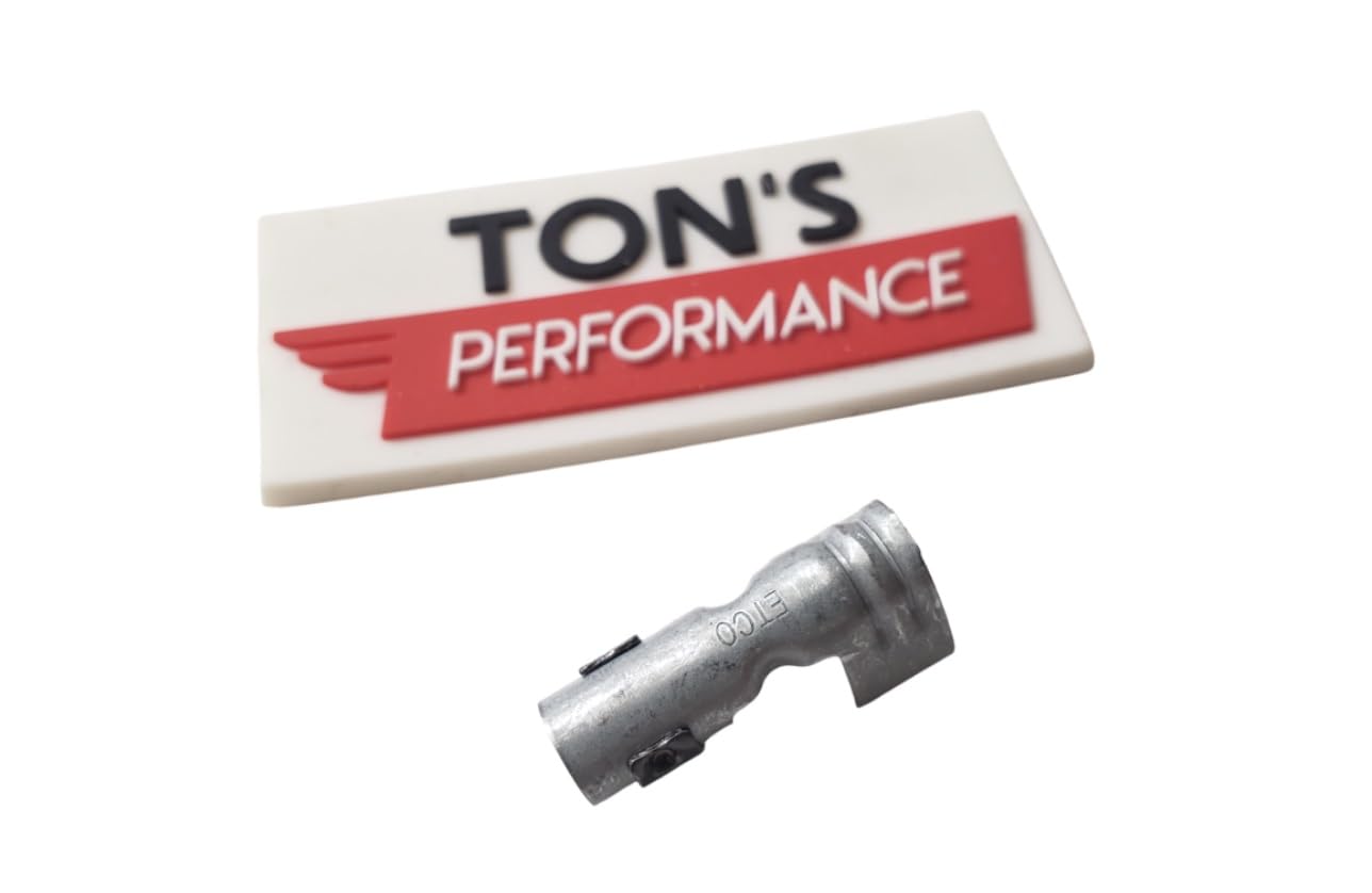 Ton's Performance 180 Degree Straight Spark Plug Terminals for 7mm 8mm Ignition Wires, Bulk Pack of 50 / ST-180-50PK