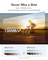 Lexar SILVER PRO SD Karte 64GB, UHS-II SD Speicherkarte, V60, U3, C10, bis zu 280MB/s Lesen, 130MB/s Schreiben, SDXC-Karte für DSLR/Kamera/Fotografen/Videofilmer/Enthusiasten (LSDSIPR064G-BNNAA) – Ansicht 3