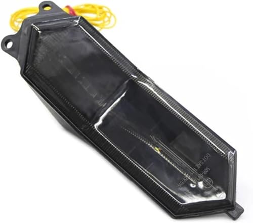 Luz trasera de freno para Yamaha YZF R7 rutas nocturnas seguras faro negro