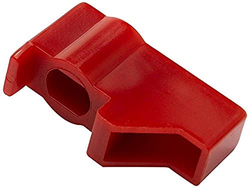 Bulk Hardware BH02985 Maniglia di Ricambio per Rubinetto d Intercettazione Lavatrice, Rosso, Set di 2