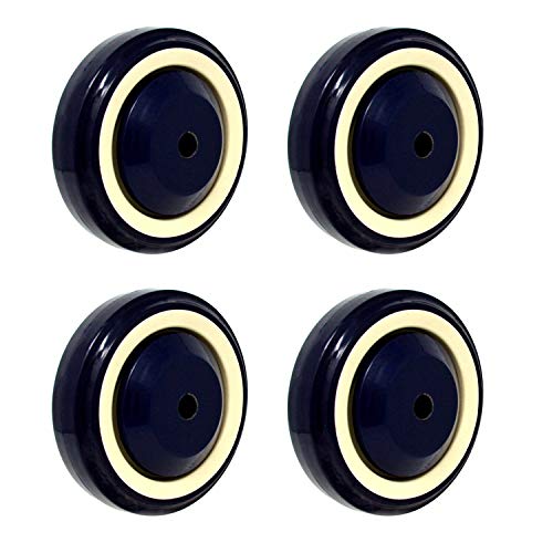 SY America 4" 4 Pack Polyurethane Stepped and Full Tread Face w/Double Ball