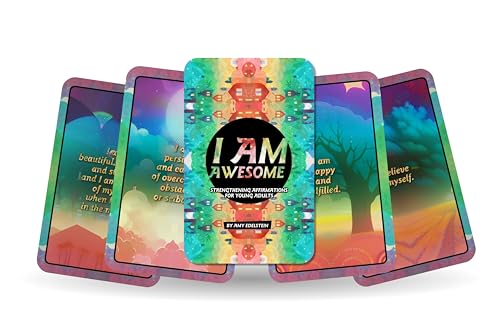 Ibiza Tarot I Am Awesome - Strengthening Affirmations for Young Adults - by Amy Edelstein