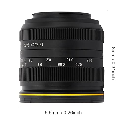 Changor Kameraobjektiv, manuelle Fixierung, spiegellos, 21 mm F1,8, Kamera-Objektiv mit manuellem Fokus, tragbares… – Bild 7
