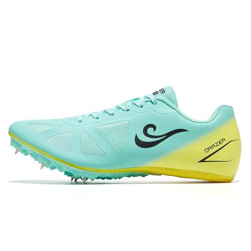 ORRZER Men's Track and Field Spikes Shoes for Women Lightweight Running and Jumping Sneakers