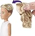 Creatable World Deluxe Character Kit Customizable Doll with Blonde Wavy Hair, 6 Pieces Doll Clothes, 3 Pairs Shoes and 2 Accessories, Creative Play for All Kids 6 Years Old and Up
