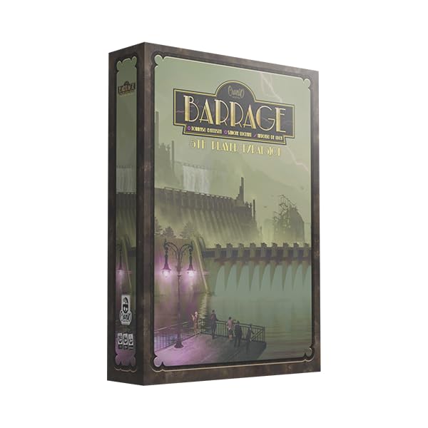 Cranio Creations - Barrage 5th Player, Barrage Game Expansion, Italian Language Edition, Multi-color, 22.5 x 31.5 x 6 cm