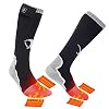 Heated Socks Electric Foot Warmer Rechargeable Batteries 7.4 V 2200 mAh Cold Winter Snow for Outdoor and Indoor Hunting Fishing Camping Hiking Riding Motorcycle Skiing for Men and Women