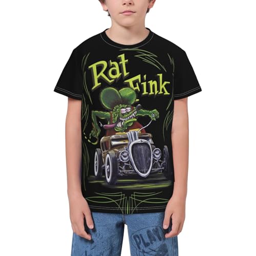 Girls Tshirt for Rats Finki Top,Custom 3D Print Short-Sleeve tee for Running