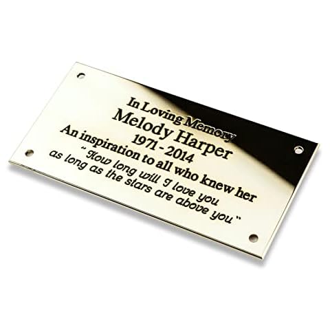 Personalised Engraved Brass Nameplate Plaque Cover
