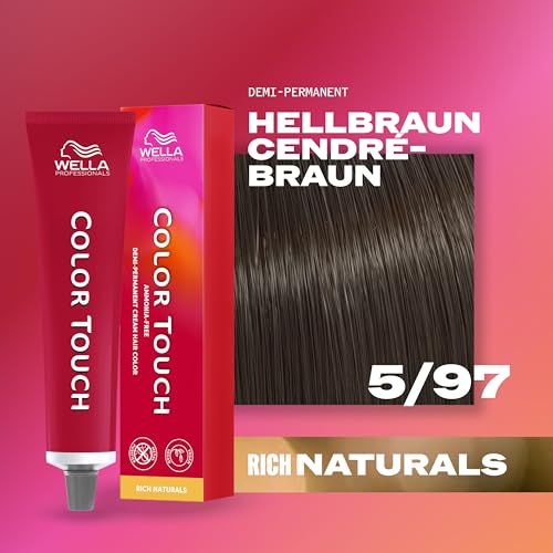 Coloration Color Touch Rich Naturals 597 Châtain Fumé Wella 60ml - vue 3