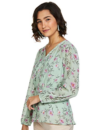 Image of Amazon Brand - Eden & Ivy Women's Floral Regular Blouse