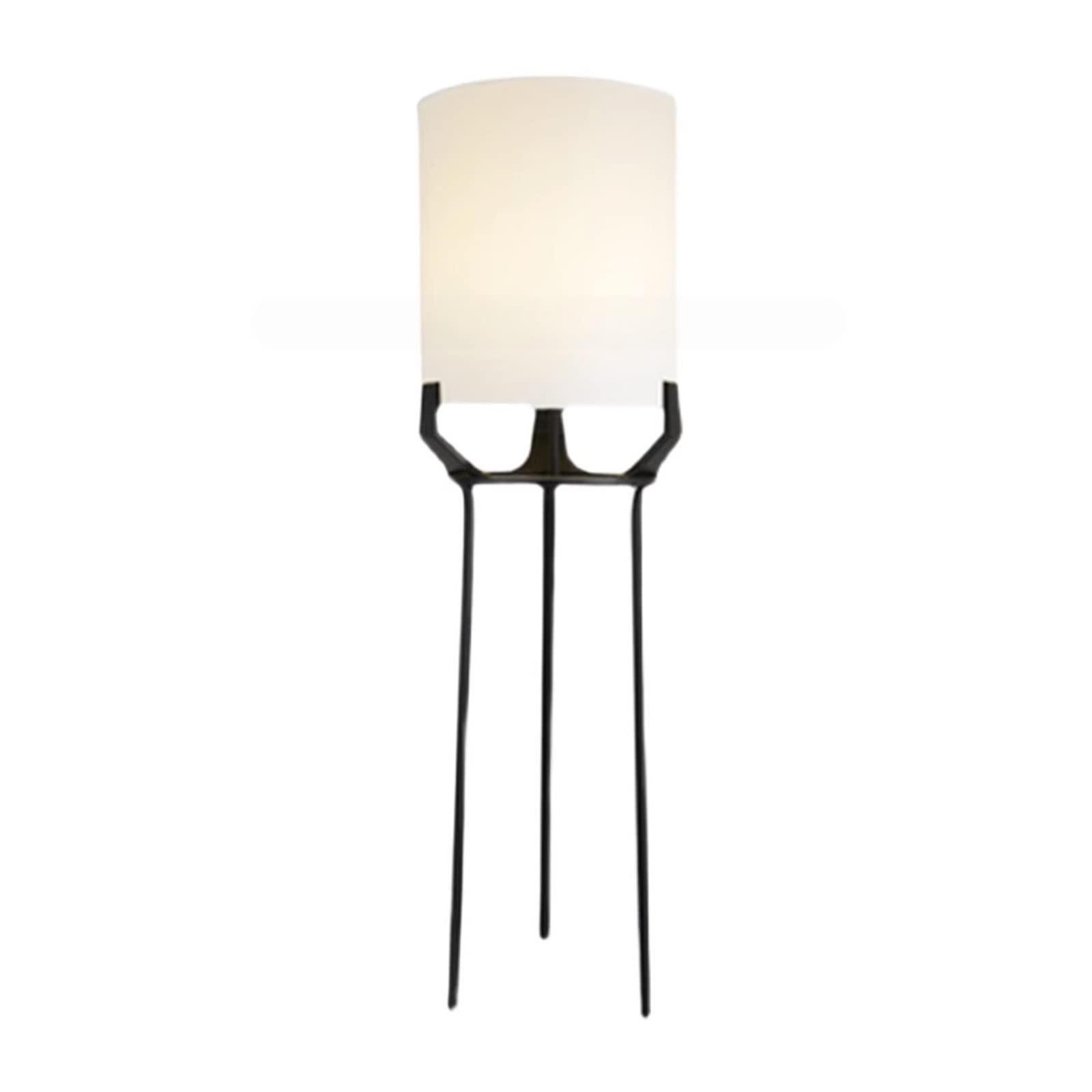 Z4T8M2K6G5 Tall Standing Lamp New Chinese Simple Floor Lamp Living Room Study Tea Style Ancient Vintage Home Standing (Without Light Source)