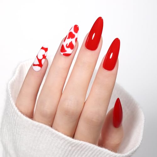 SHOYUM Gel x Nail Polish Kit, 3 Pcs 15ml Nude White Red Colors Soak Off UV Jelly Gel Polish Set Nail Art DIY Manicure at Home — view 4