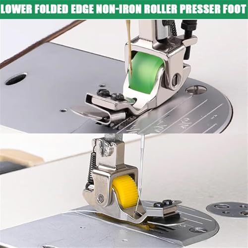 Pie prensatela rodillo ajustable para costura 6mm miniatura 4