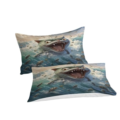 Parure de lit animal 3 pièces avec impression 3D haute définition et finitions soignées