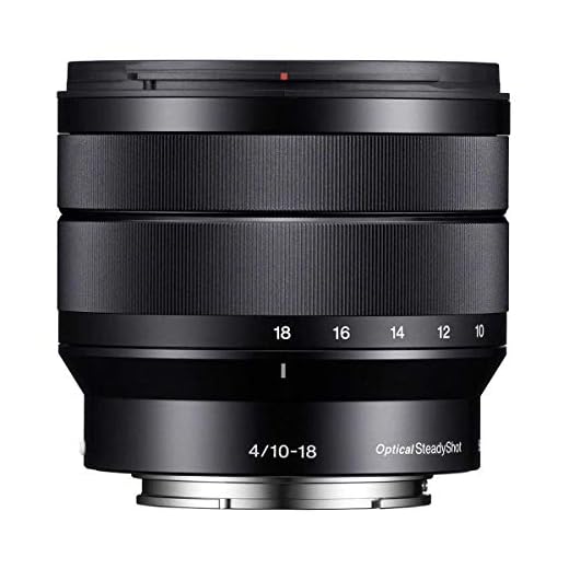 Sony E 10-18mm F4 OSS Wide-Angle Lens